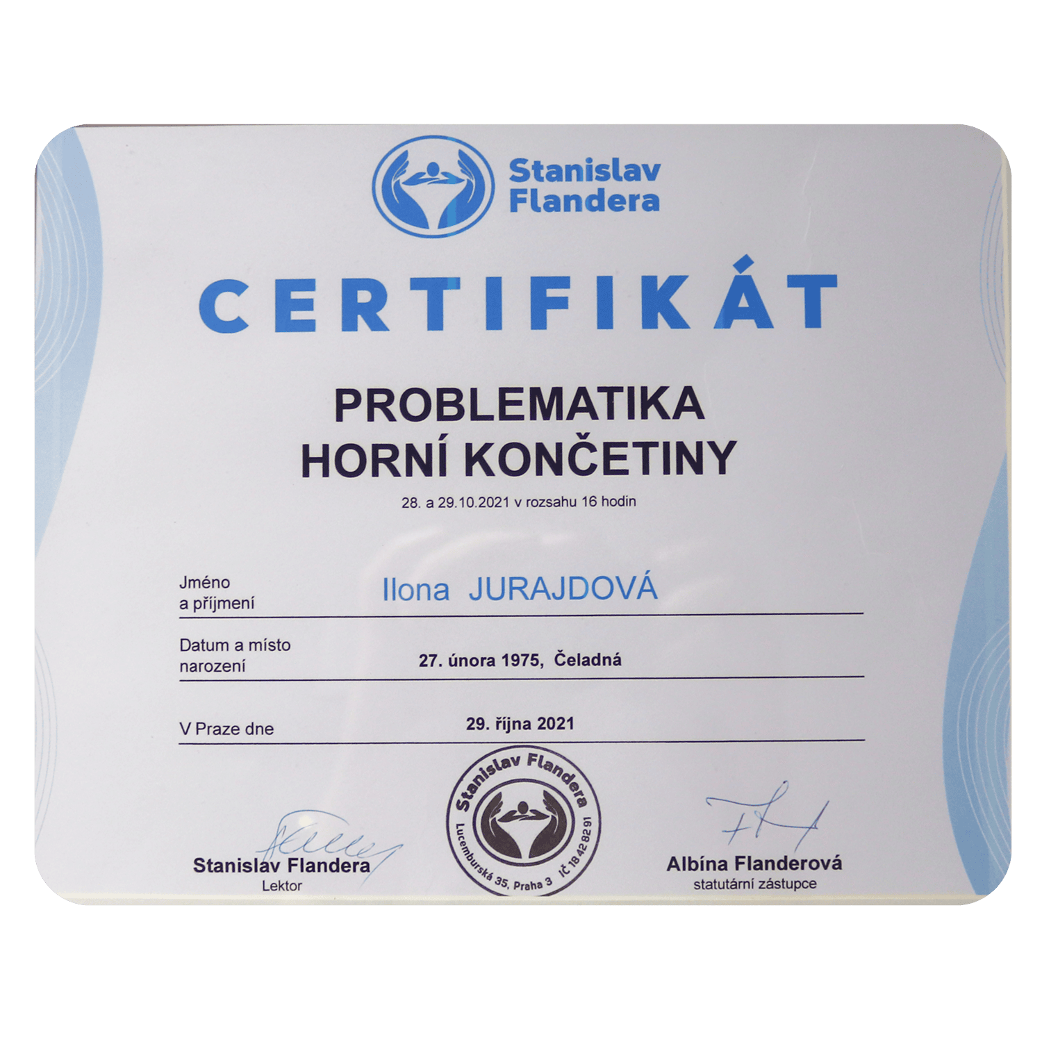 Problematika horní končetiny